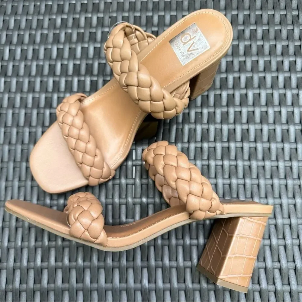Dolce Vita | NWOB Harvey Tan Block Heels Size 9.5